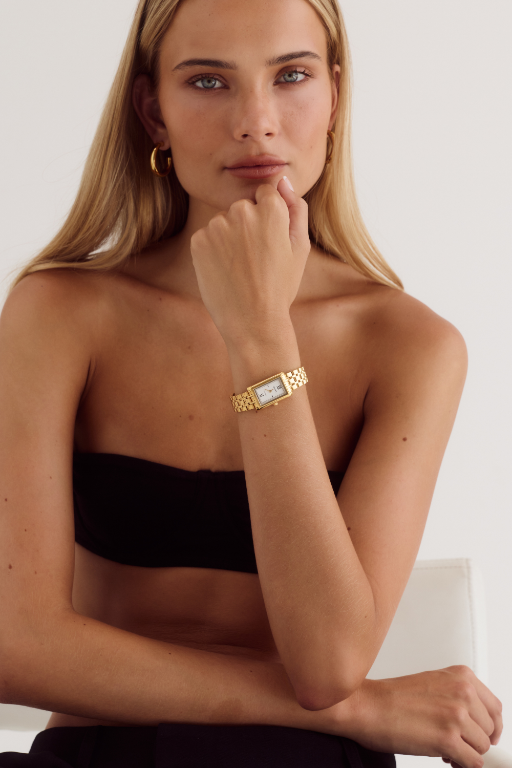 Kelly Watch | White | 18K Gold