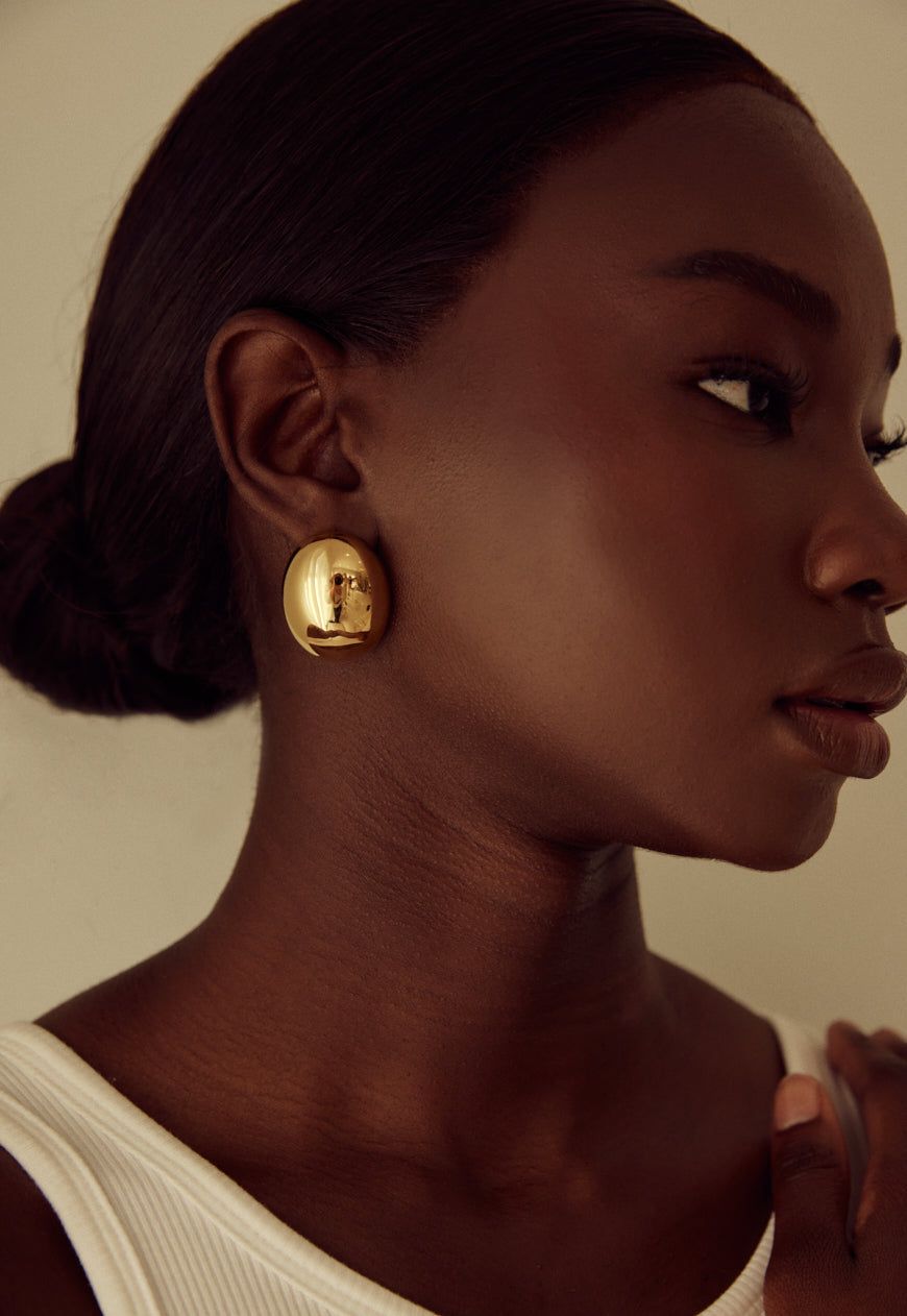 Mavis Earrings | Gold