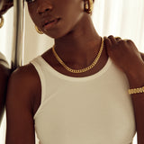 Kiki Hoop Earrings | 18K Gold