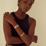 Mason Watch | Black | 18K Gold