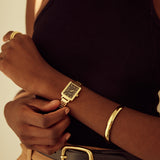 Mason Watch | Black | 18K Gold