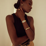Mason Watch | Black | 18K Gold