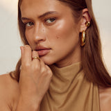 Kiki Hoop Earrings | 18K Gold