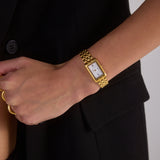 Kelly Watch | White | 18K Gold
