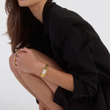 Kelly Watch | White | 18K Gold