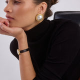 Rue Cler Pearl Earrings | 18K Gold