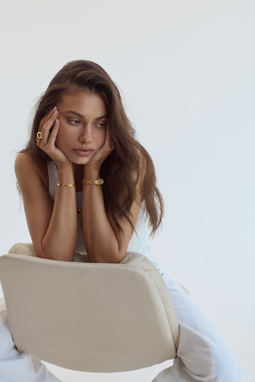 Beau Snake Bracelet | 18K Gold