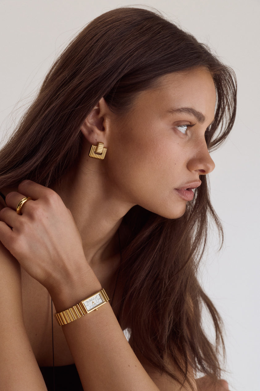 Mercer Earrings | 18K Gold