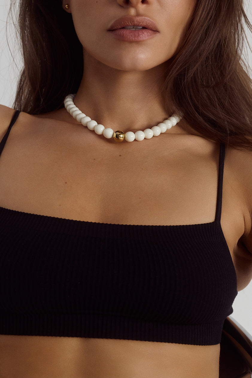 Prudence Necklace | Vanilla