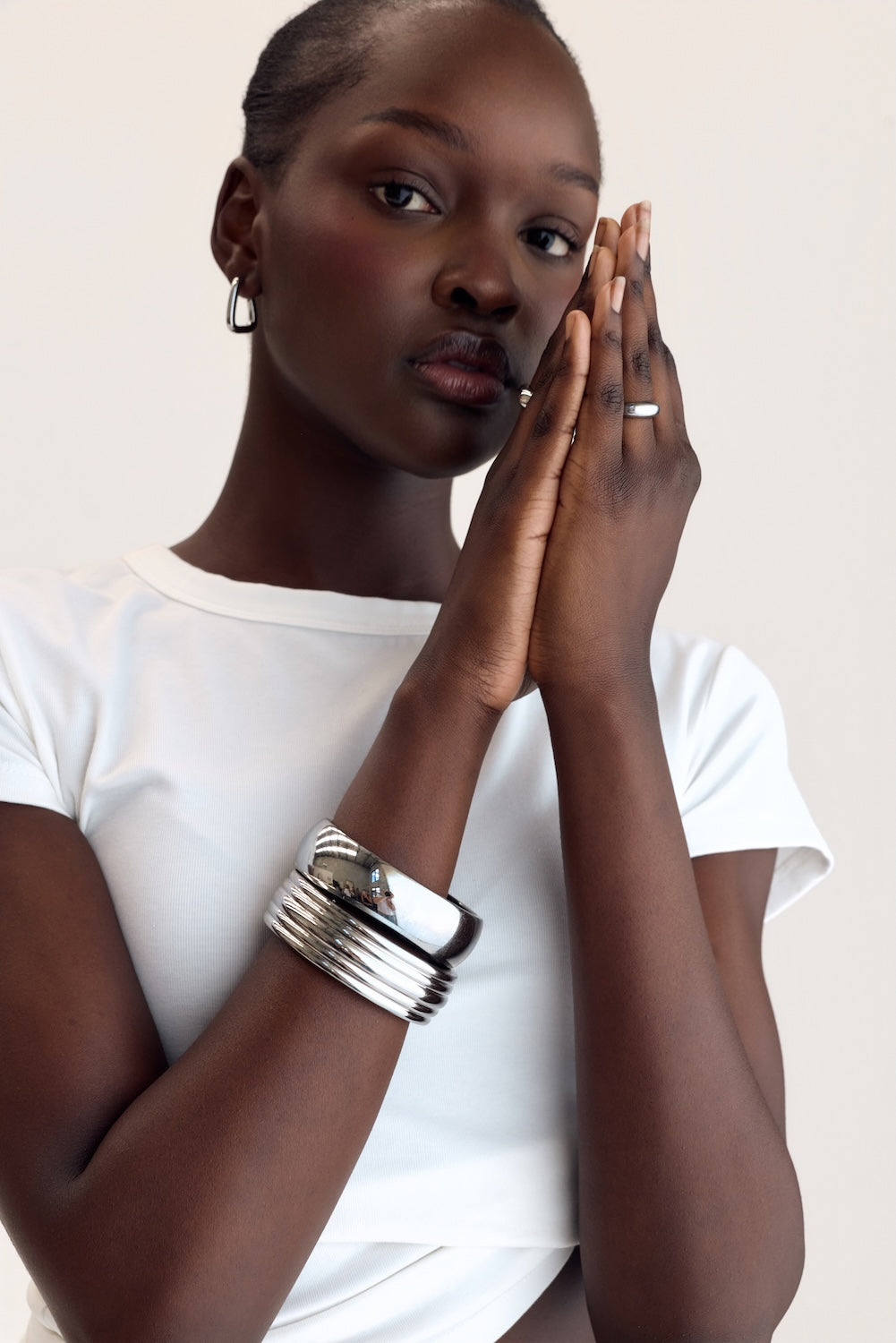 Innes Earrings | Silver