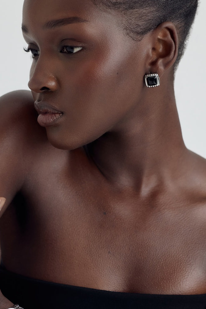 Agnes Earrings | Silver