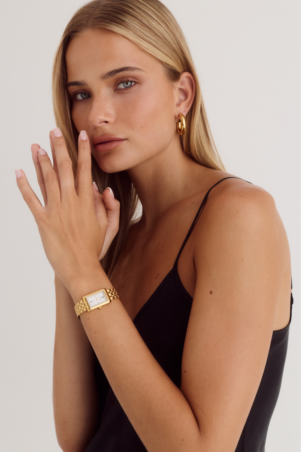 Kelly Watch | White | 18K Gold