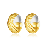 Bambi Earrings | Two-Tone