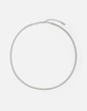 Beau Snake Necklace | Silver