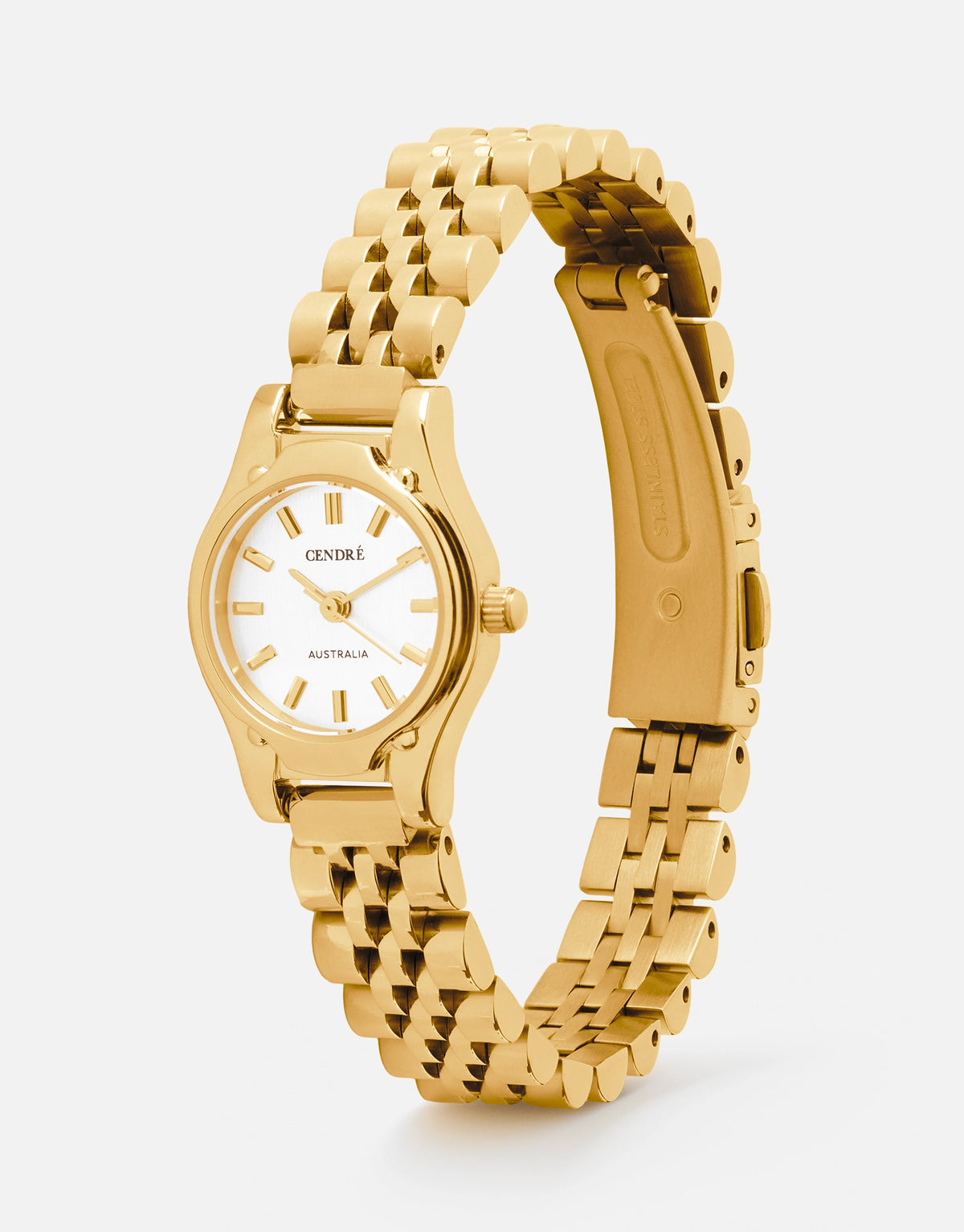 Isobel Watch | White | 18K Gold