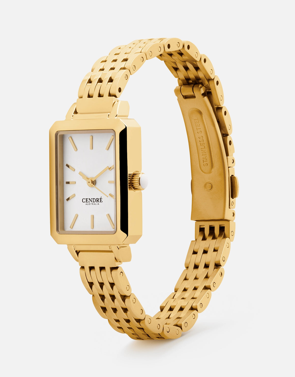 Mason Watch | White | 18K Gold