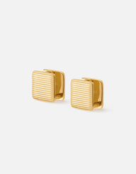 Willia Huggie Earrings | 18K Gold