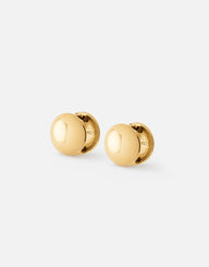 Odilla Huggie Earrings | 18K Gold