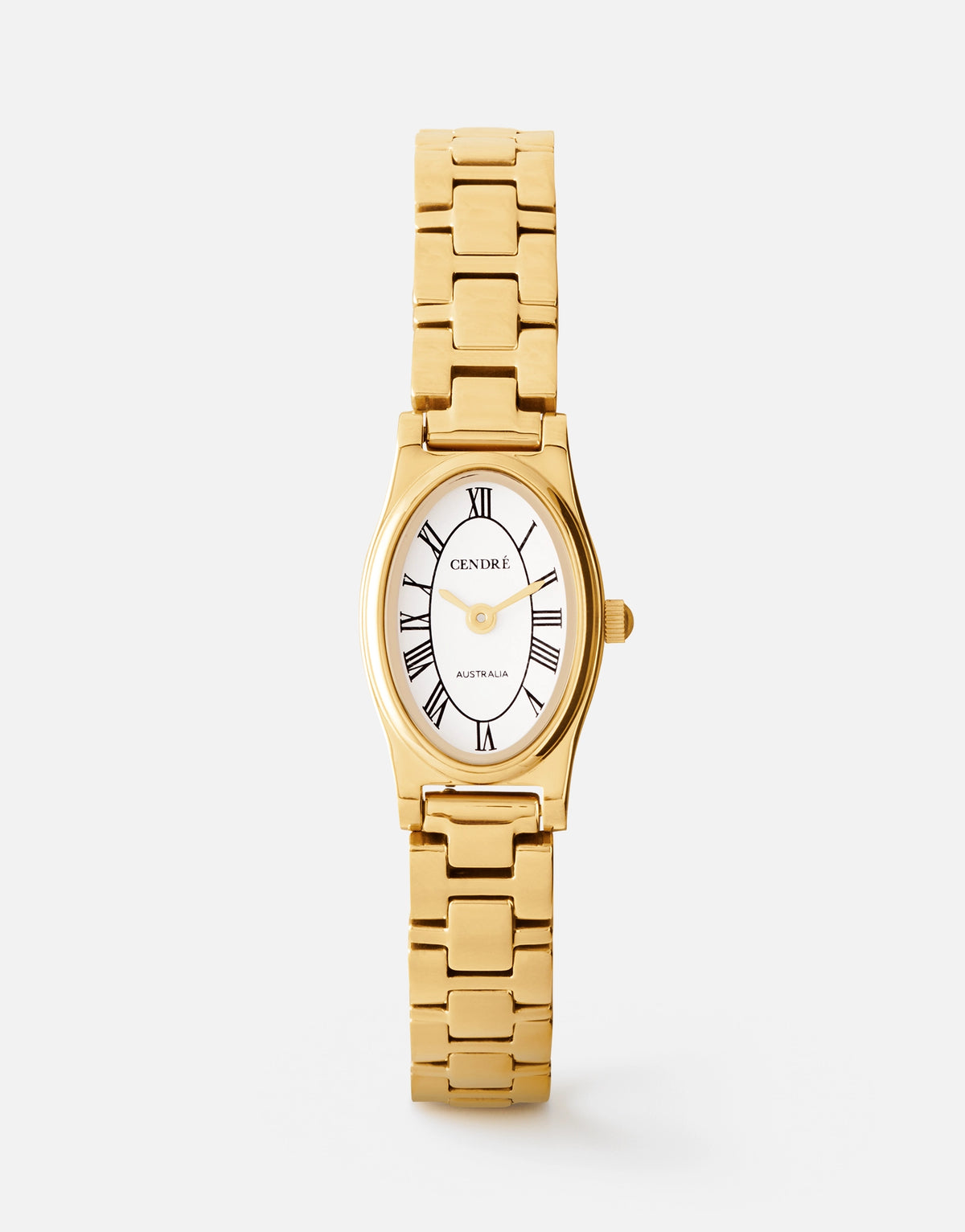 Emmeline Watch | White | 18K Gold