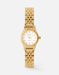 Isobel Watch | White | 14K Gold