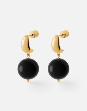 Vera Earrings | Black Onyx
