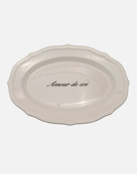 Cendré Ceramic Jewellery Plate