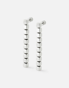 Rue Earrings | Silver