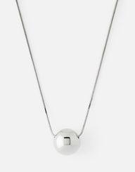 Delphine Necklace | Silver