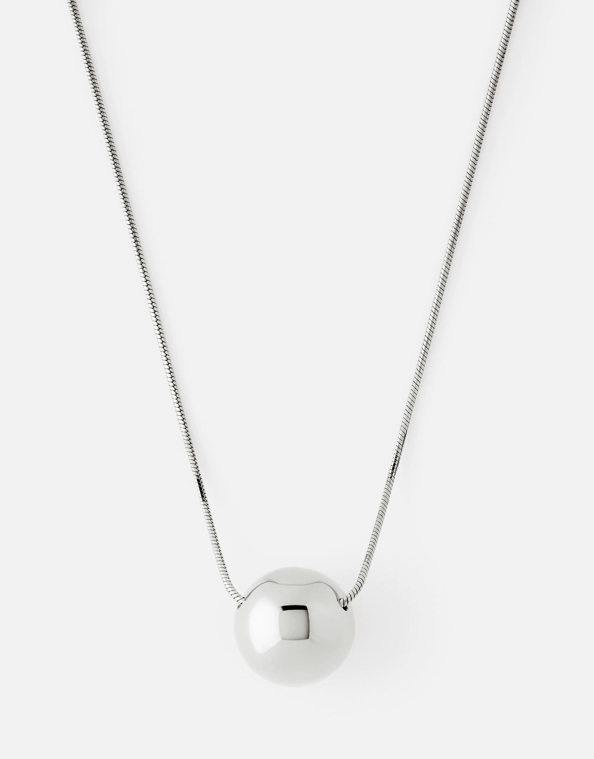 Delphine Necklace | Silver