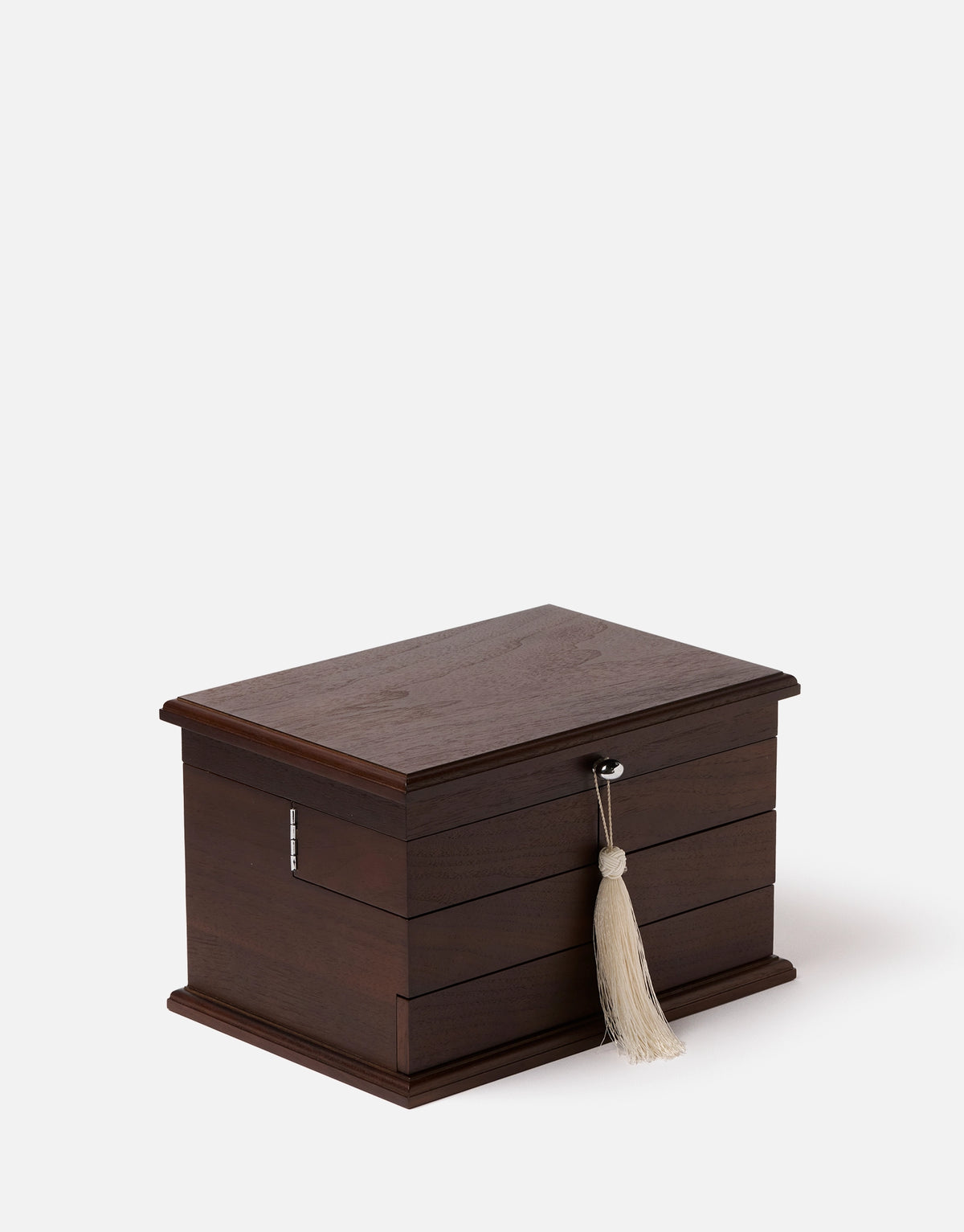 Mabel Wooden Jewellery Box | Dark Walnut