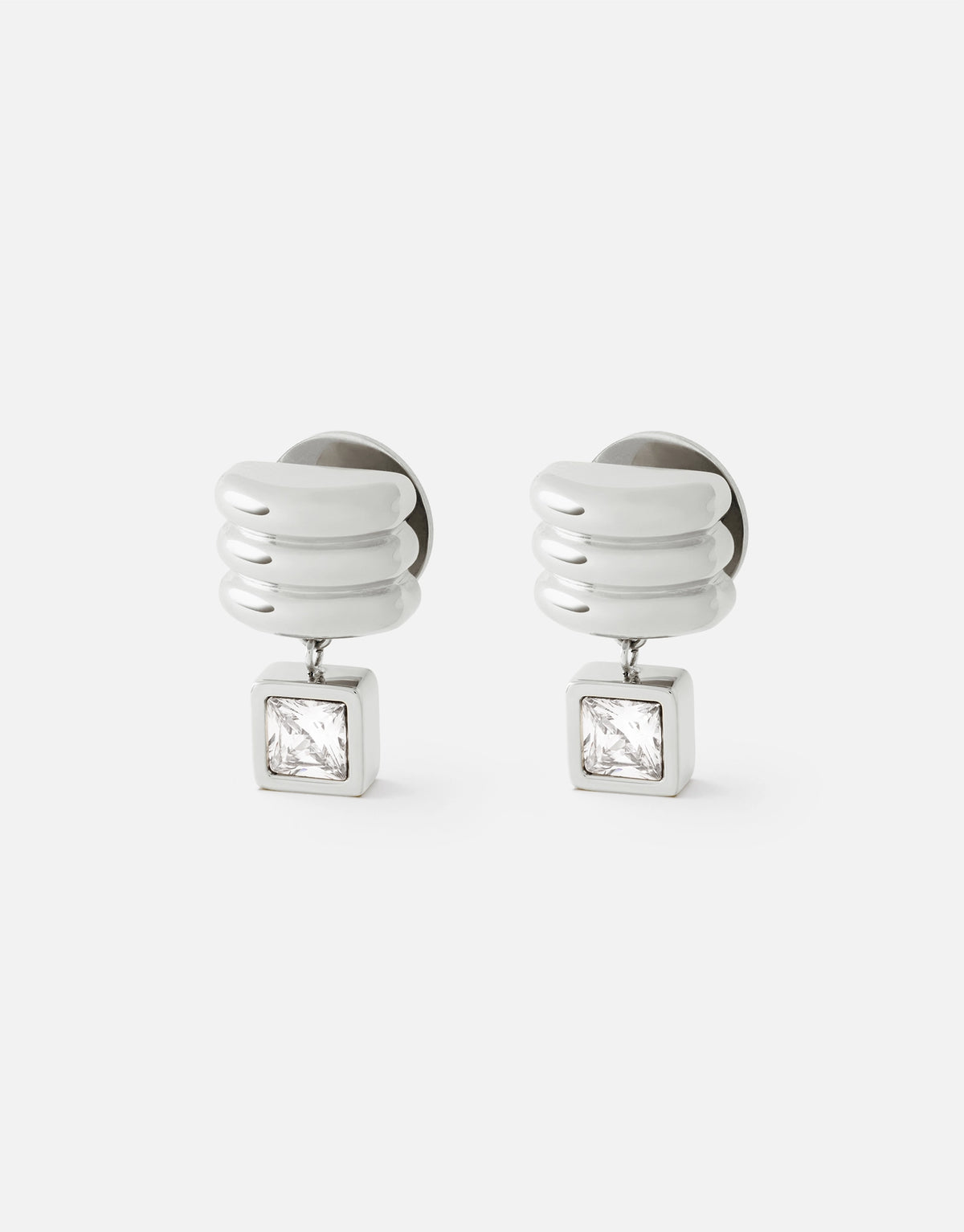Rosetta Earrings | Silver