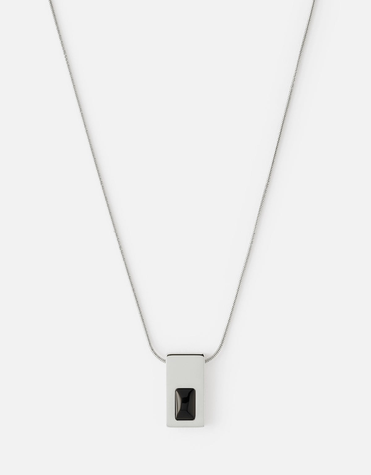 Etta Necklace | Silver