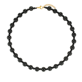 Constance Necklace | Black Agate
