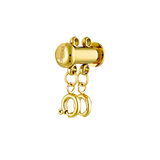 Double Necklace Separator | 18K Gold