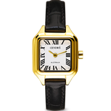 Hugo Watch | White | Black Croc