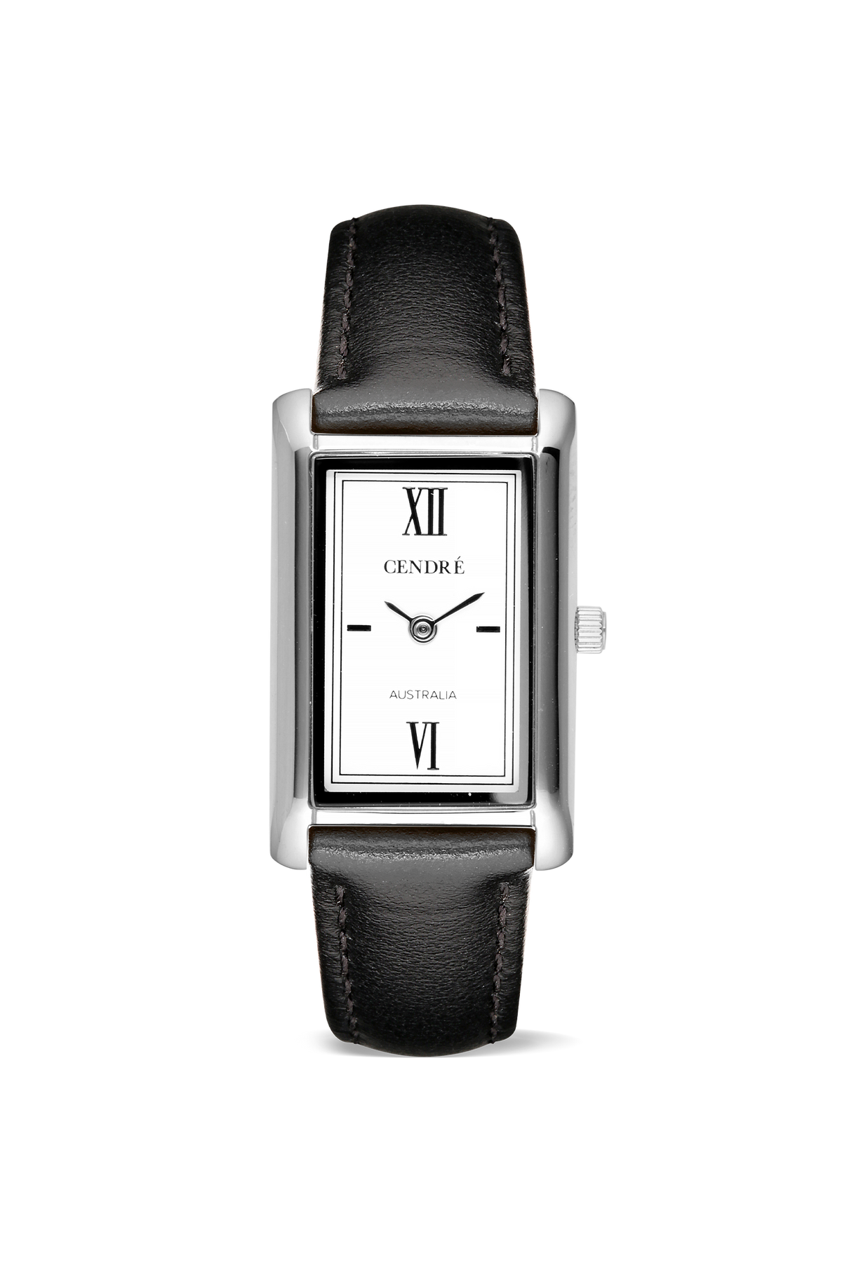 Kelly Watch | Silver | Smooth Black