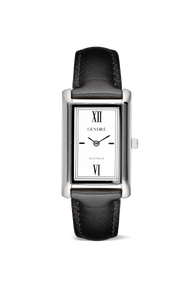 Kelly Watch | Silver | Black Croc