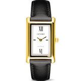 Kelly Watch | White | Black Smooth
