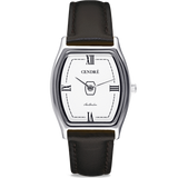 London Watch | Silver | Black Smooth