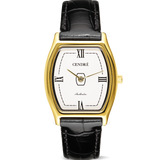 London Watch | White | Black Croc