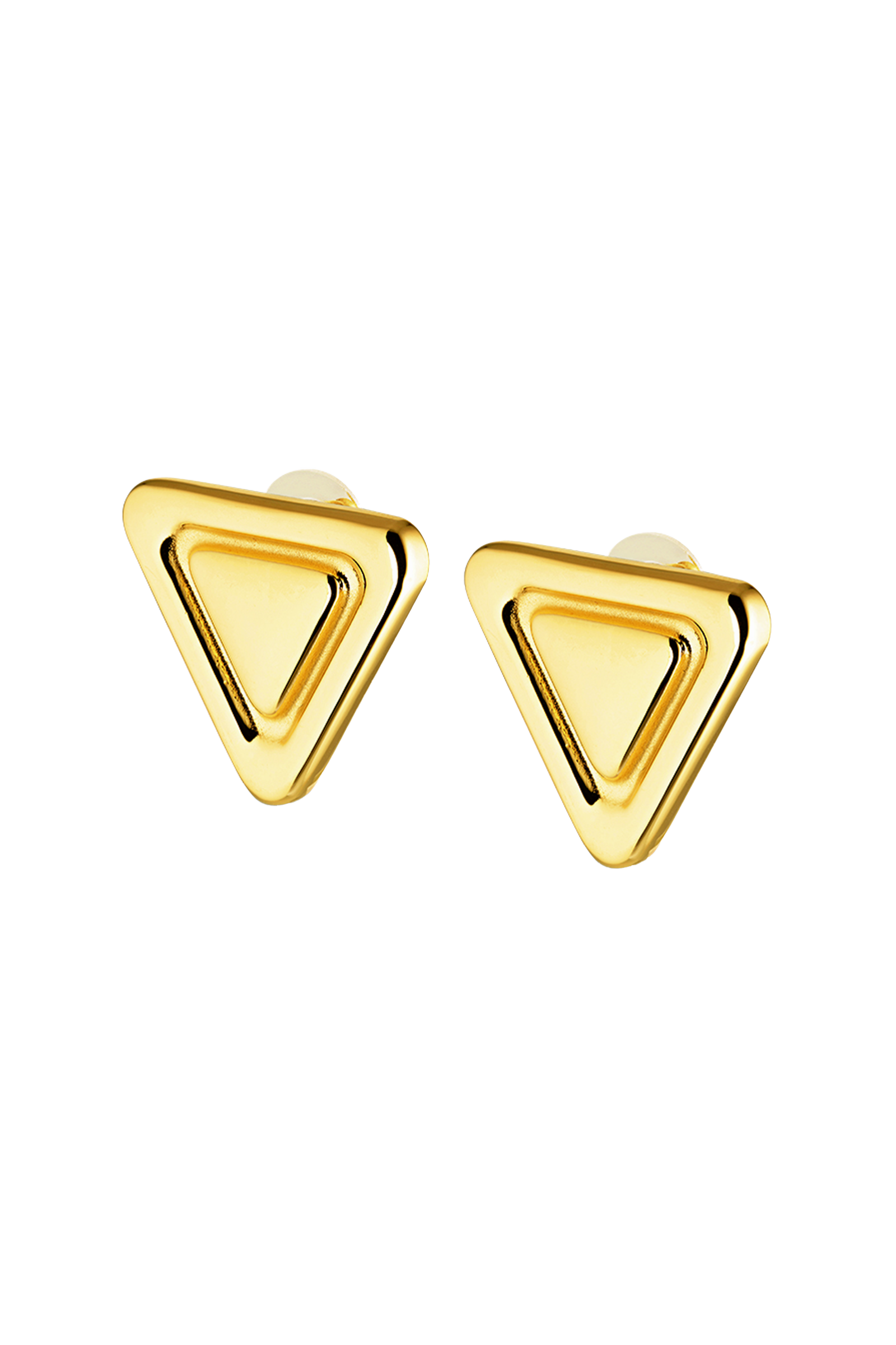 Louvre Earrings 18K Gold – CENDRÉ1