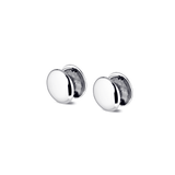 Odilla Huggie Earrings | Silver