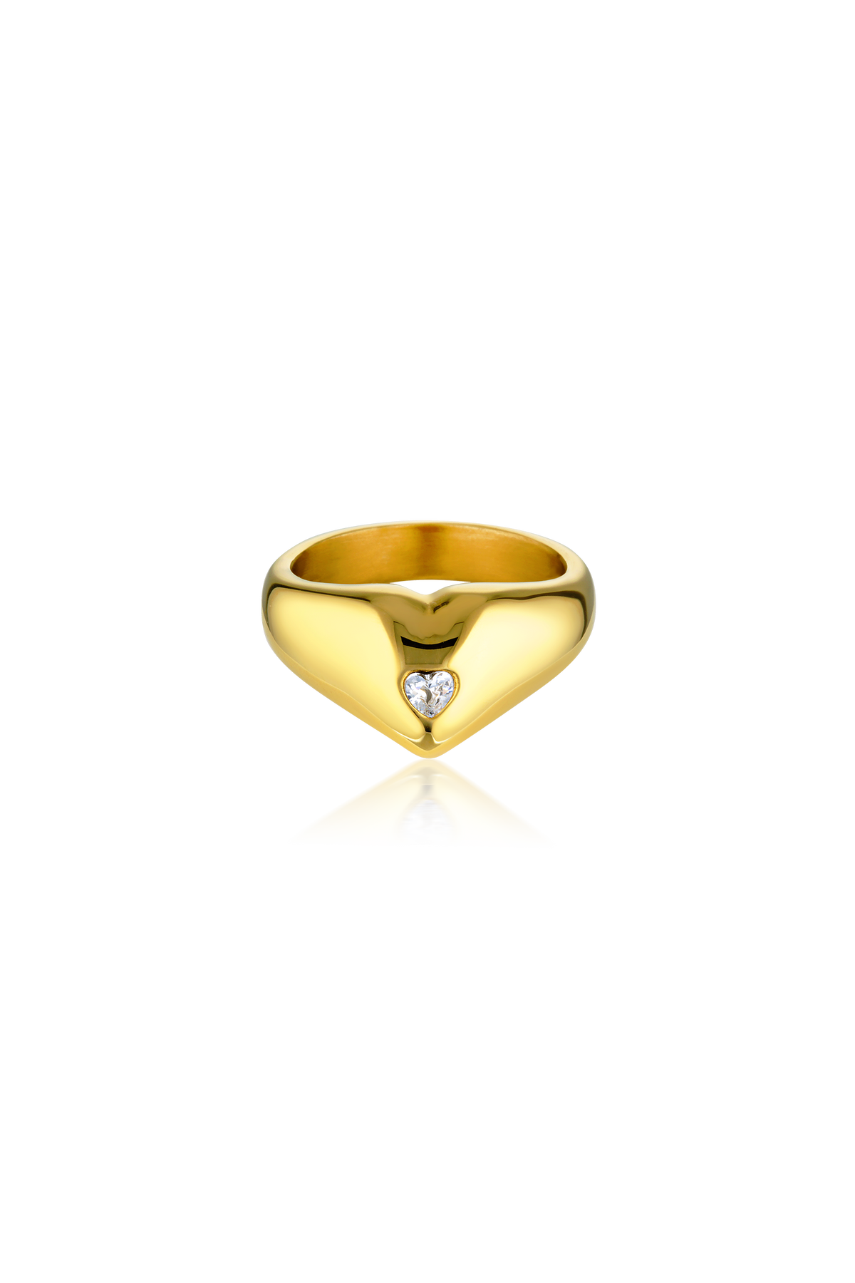 Pour Toi Heart Ring | 18K Gold