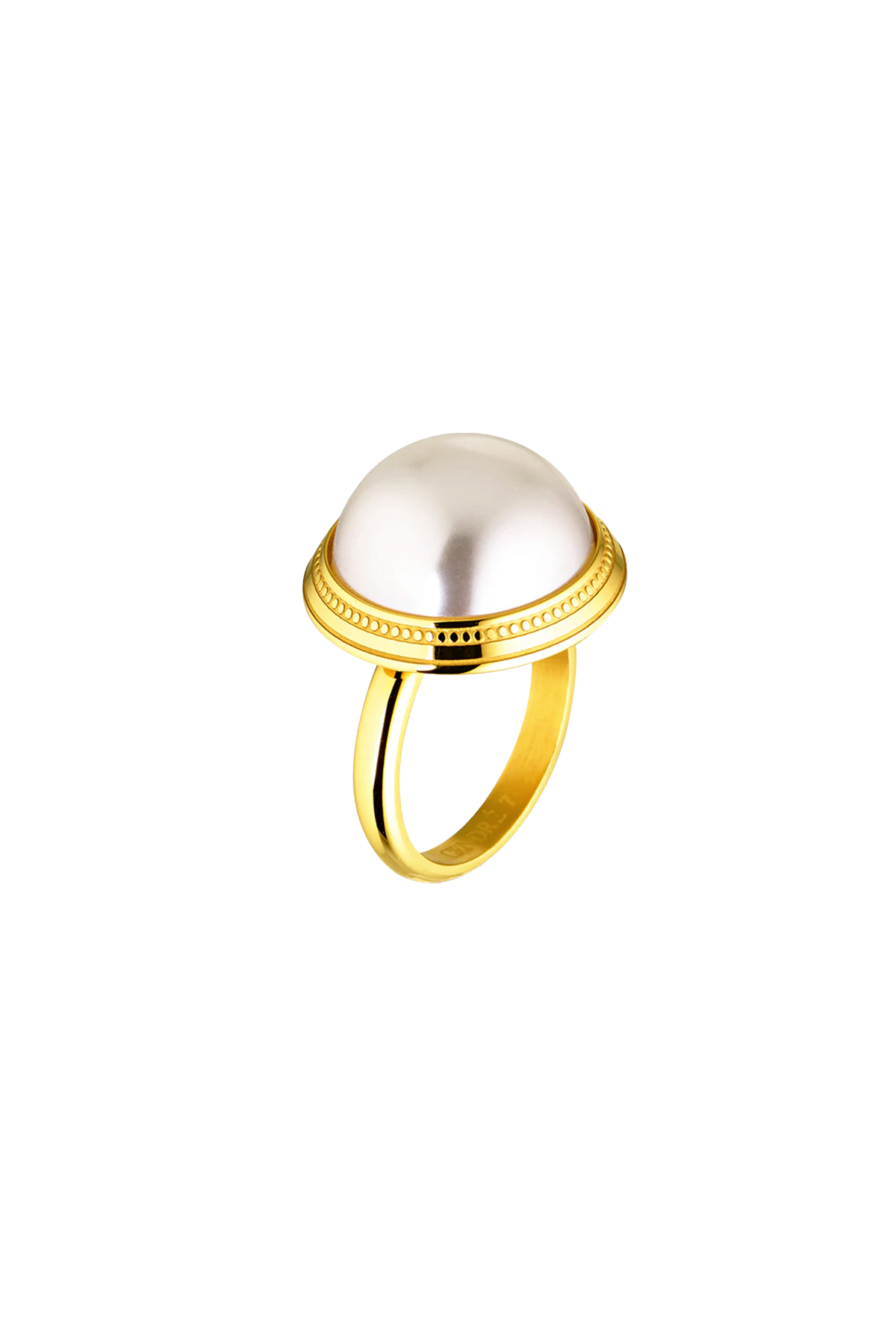 Rue Cler Pearl Ring | 18K Gold