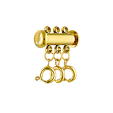 Triple Necklace Separator | 18K Gold
