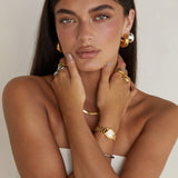 Lolita Hoop Earrings | 18K Gold