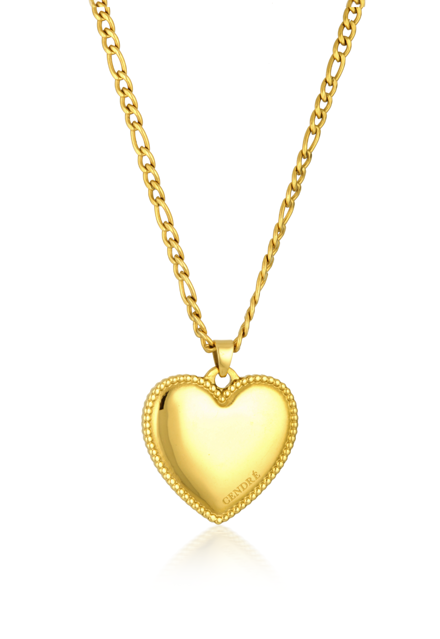 *PRE-ORDER* Belle Heart Necklace | Gold