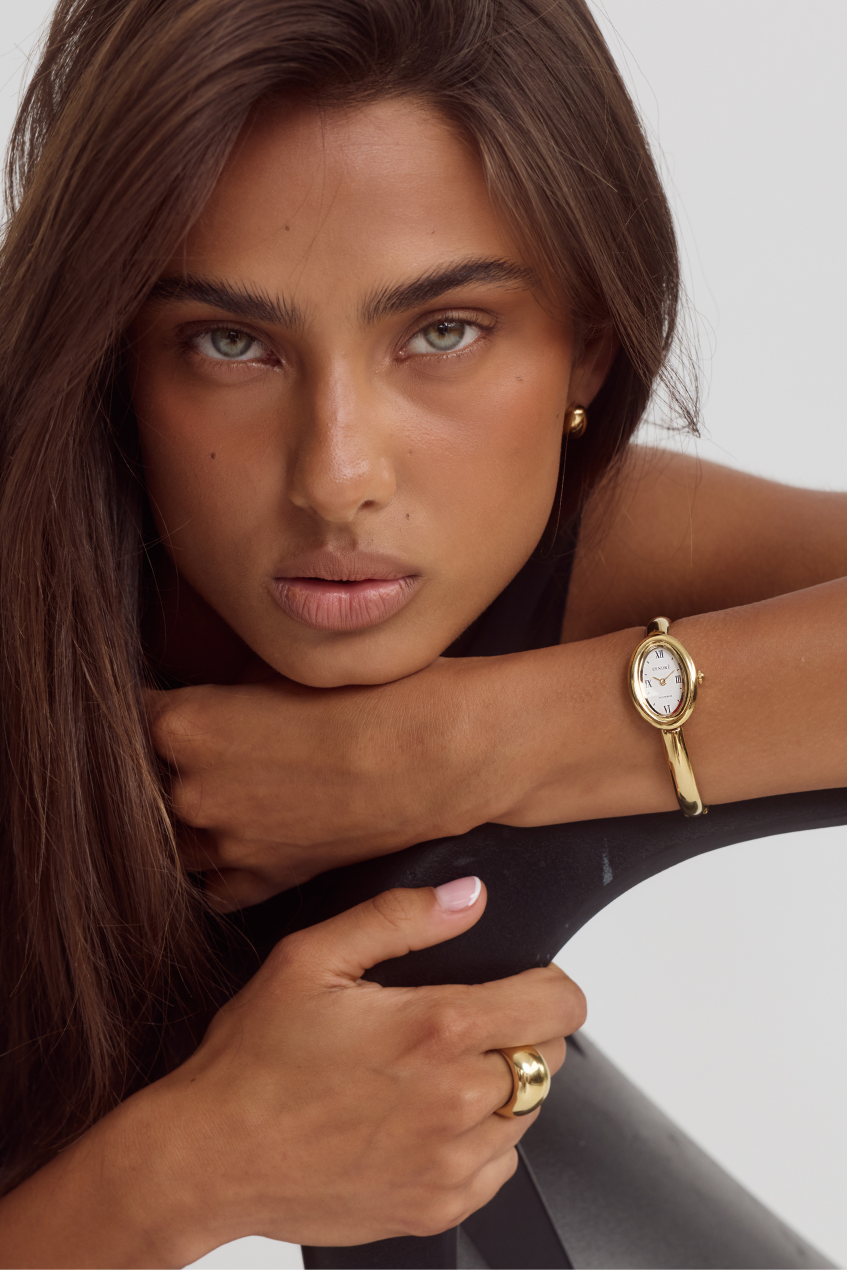 Kate Watch | White | 14K Gold