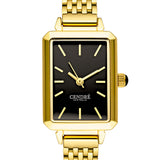 Mason Watch | Black | 18K Gold
