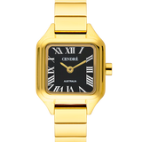 Oscar Watch | Black | 18K Gold